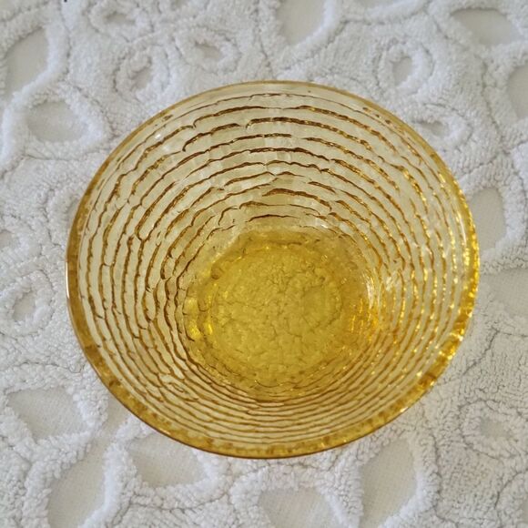 VINTAGE ✨️ Anchor Hocking Amber Glass Bowl - Picture 5 of 5